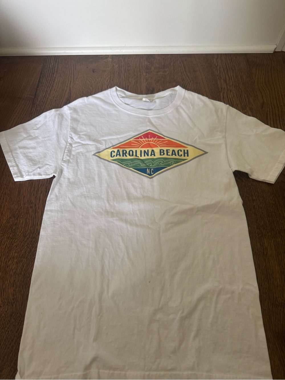 Carolina Beach Graphic Tee - White